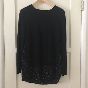 Black Ann Taylor Loft Sweater